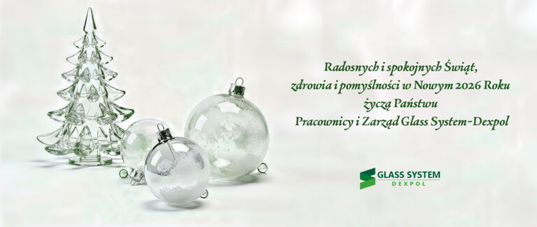 Radosnych i spokojnych Świąt życzy Glass System-Dexpol